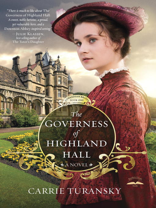 Title details for The Governess of Highland Hall by Carrie Turansky - Wait list
